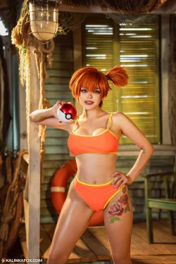 Misty from Pokemon cosplay by Kalinka Fox
