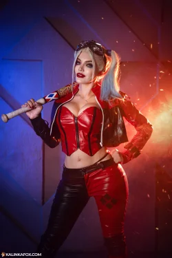 Harley Quinn cosplay from Injustice 2 by Kalinka Fox