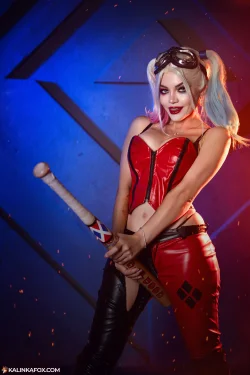 Harley Quinn cosplay from Injustice 2 by Kalinka Fox