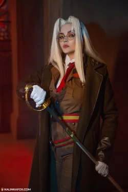 Integra from Hellsing cosplay by Kalinka Fox